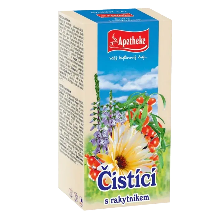 Apotheke Čisticí čaj s rakytníkem 20x1,5g